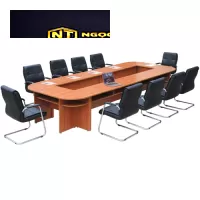 Bàn họp gỗ công nghiệp quây rỗng giữa SVH4016